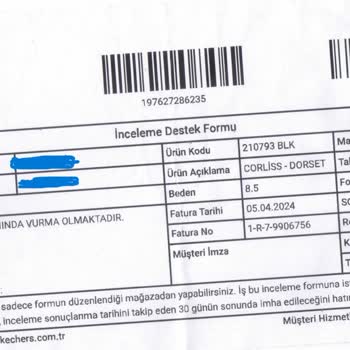 Skechers Ürünlerin Arkasında Durmayan Firma