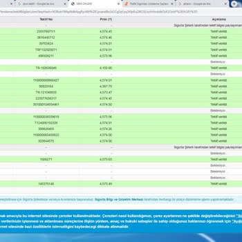 SBM'deki Trafik Sigortası Teklifleri İle Gerçek Arasındaki Büyük Fark!