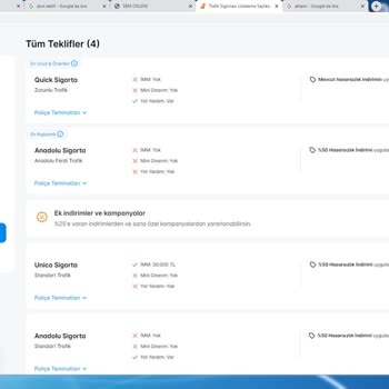 SBM'deki Trafik Sigortası Teklifleri İle Gerçek Arasındaki Büyük Fark!