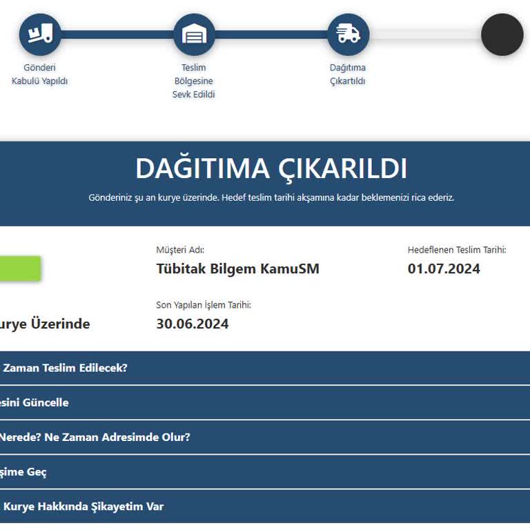 AGT Kurye Teslimi 10 Gündür Yapmıyor.