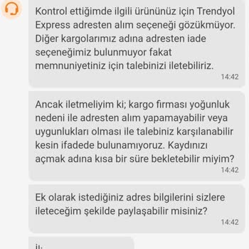 Poor Quality Product And Unresponsive Return Service From Trendyol