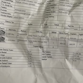 Ykz Kübra Ceylan Para İadesi Ve Değişimi Sorunu