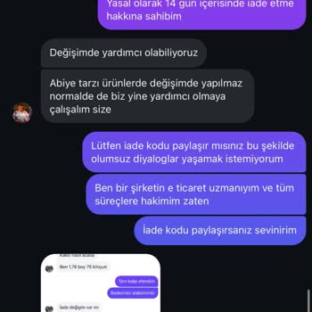 Tuğba Ulusan Official Butik İademi Yapmıyor, Usulsüzlük Yapılıyor.