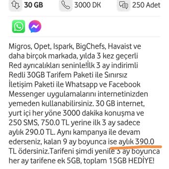 Vodafone Tarifelere Fahiş Zam Yapıyor.