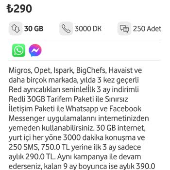 Vodafone Tarifelere Fahiş Zam Yapıyor.
