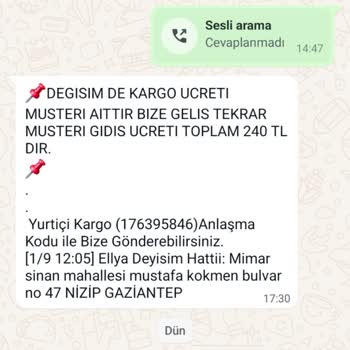 Ellya Butik Yanlış Beden Ve Hatalı Dikişlerle Gelen Elbise Sorunu