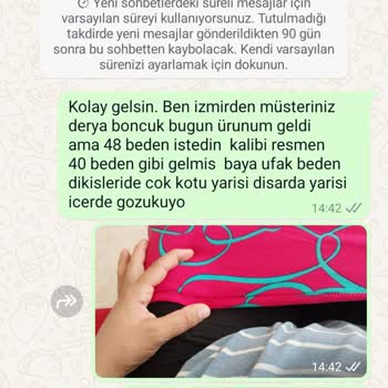 Ellya Butik Yanlış Beden Ve Hatalı Dikişlerle Gelen Elbise Sorunu