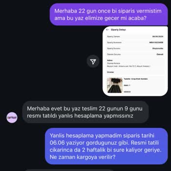 Mirakidss 34 Günlük Teslimat Gecikmesi Ve Saygısız Müşteri Hizmeti