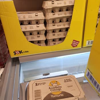 Şok Marketler SKT Geçmiş Yumurta