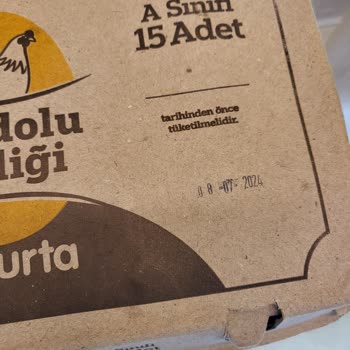 Şok Marketler SKT Geçmiş Yumurta