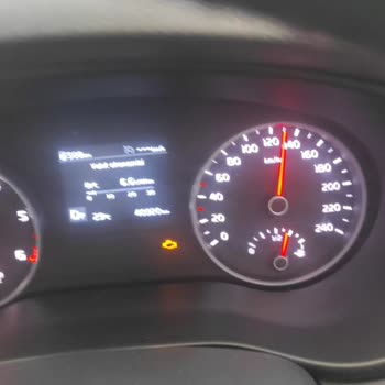 Kia Motor Ve Egzoz Işığının Yanması