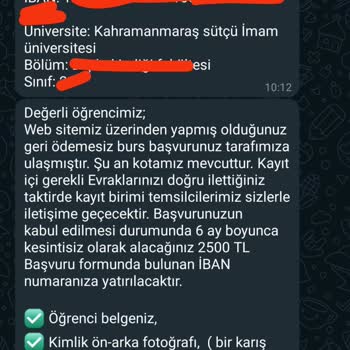 Öğrenciler Birliği Derneği Başvurusu