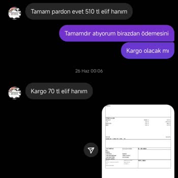 kokoshbebegim (Instagram) Kargo Ücretimi Eksik Söyleyip Telafi Etmediler