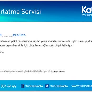 Kablo Net TÜRKSAT'ın Adıma Açtığı Korsan Abonelik!