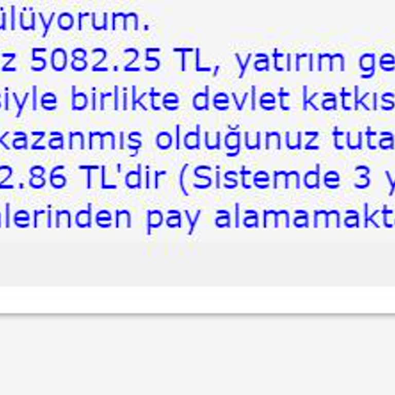 Anadolu Hayat Emeklilik Bireysel Emeklilik Sistemi