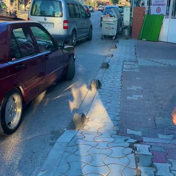 Selçuklu Belediyesi (Konya) Çöp Kutusu Şikayeti Kaldırım Kapandı