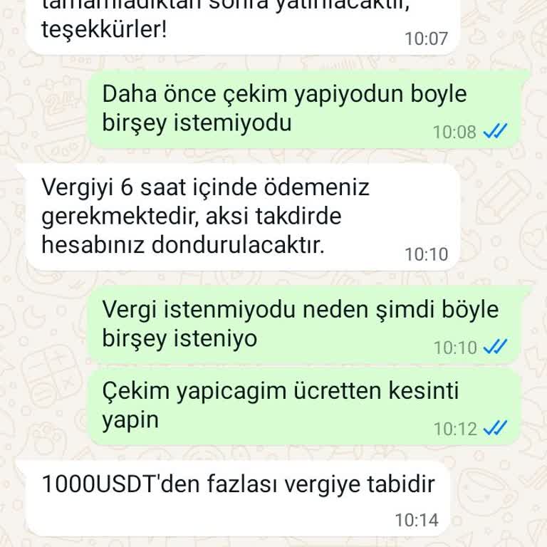 Amazon Bot Paramı Çekemiyorum