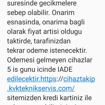 Tecno Media Markt KVK Servis Destek