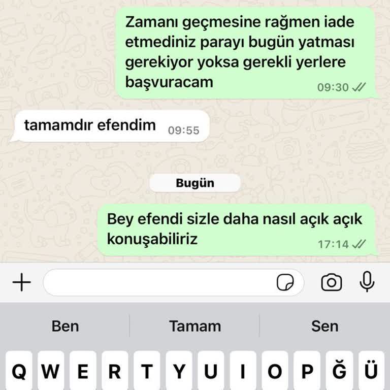 Rivaİstanbul İade Sürecinde Yaşanan Sorunlar Ve İletişim Eksikliği