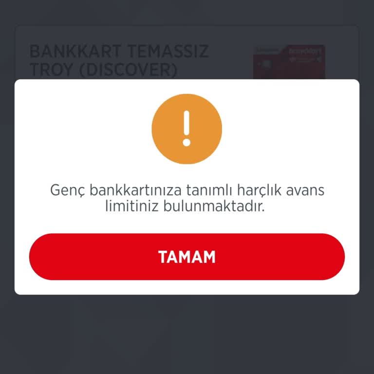 Ziraat Bankası Harçlık Avans Kapatıldı