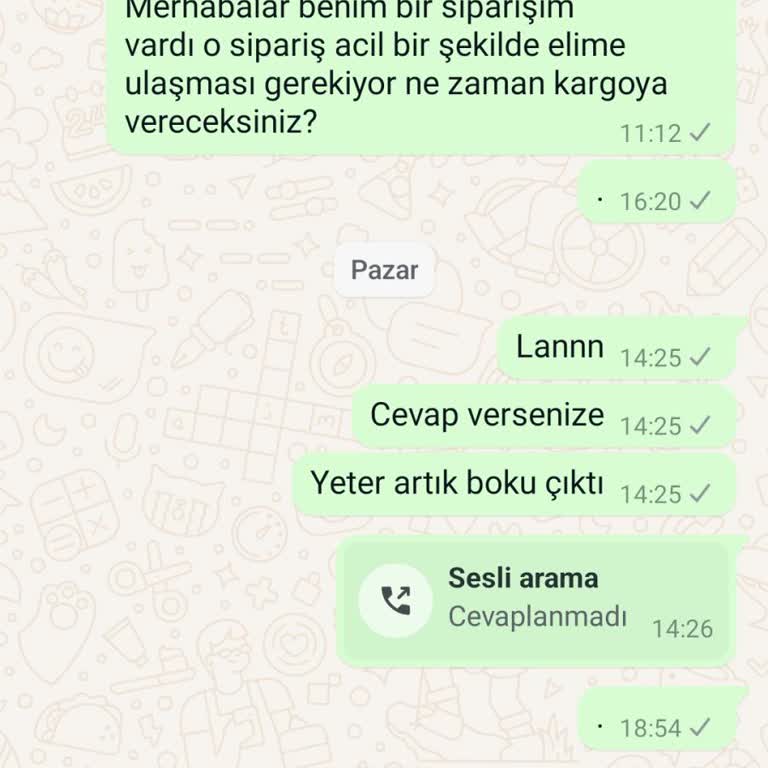 Gofeel Sipariş Kargoya Verilmiyor