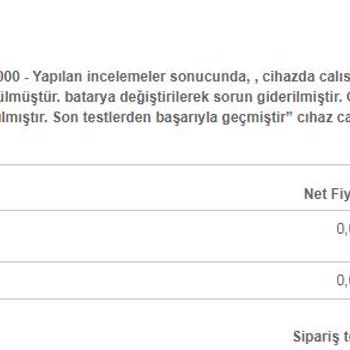 Dyson V15S Servis Ücret İstiyor