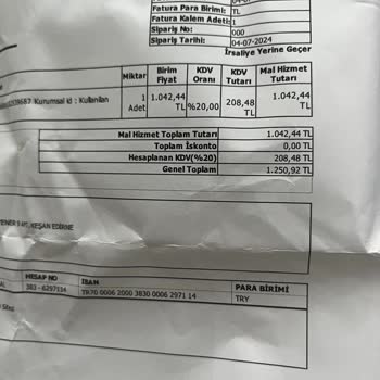 KVK Hatasını Telafi Etmiyor.