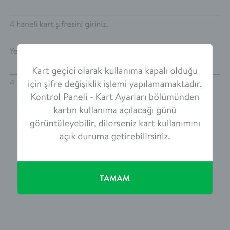 TEB Yurt Dışında Banka Kartımın Şüpheli İşlemden Dolayı Kapatılması