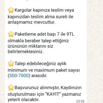 Paketlemeacentesi (Instagram) Paketleme İşi Adın Altında Bütün Bilgilerimi Aldılar
