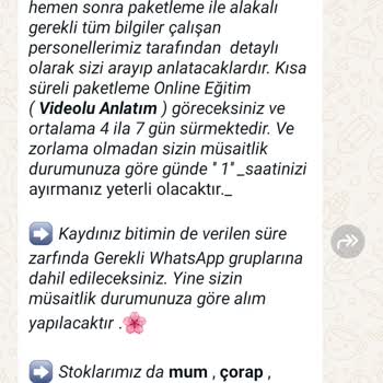 Paketlemeacentesi (Instagram) Paketleme İşi Adın Altında Bütün Bilgilerimi Aldılar