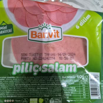 Banvit Marka Piliç Salamın Bozuk Çıkması