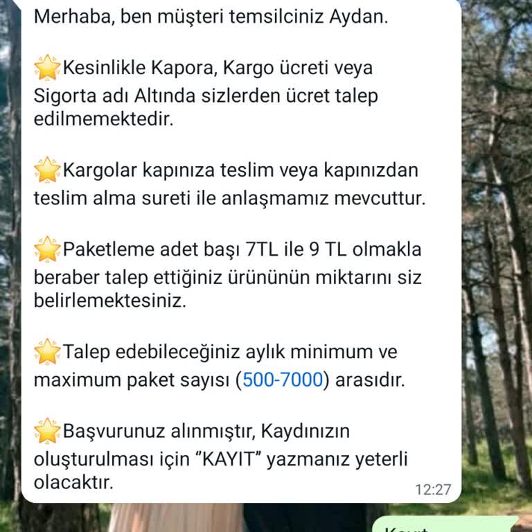 Evde Ekişi Paketleme Evde Ekiş Paketleme