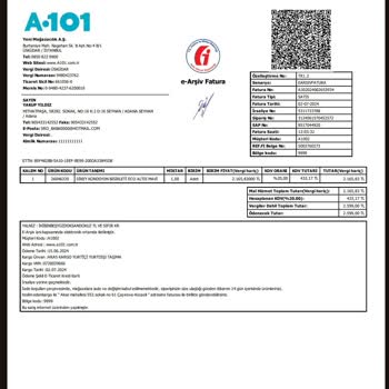 A101 İade Mağduruyum A101 İadeyi Almıyor.