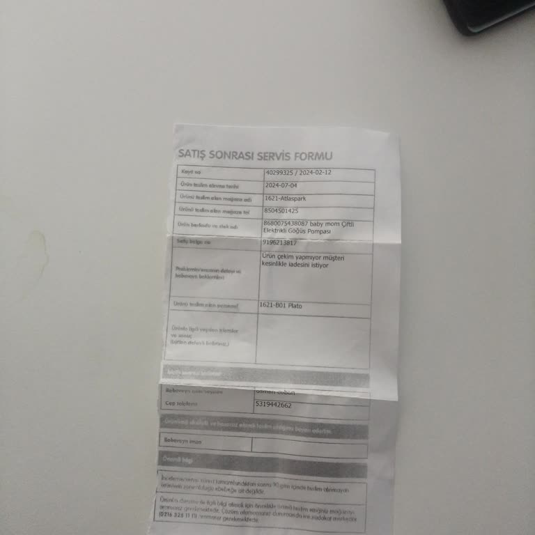 Ebebek Aldığım Ürünü İade Almayıp Firmaya Gönderdi.