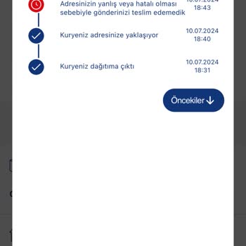 Aras Kargo Kargomu Getirmiyor Şubeden Alın Diyor.