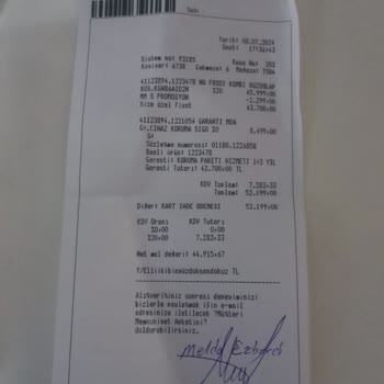 Media Markt Sigorta Parasını Tam İade Etmiyorlar