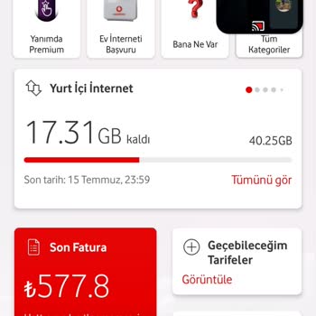 Vodafone Faturamı Ödedim Ödenmedi Olarak Görünüyor