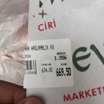 Mevsim Market'ten Aldığım Etin Yağ Oranı Sorunu
