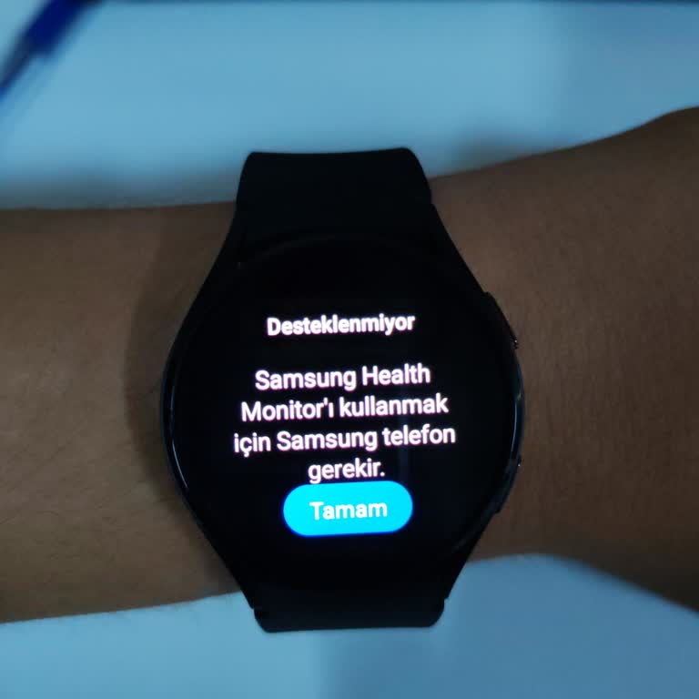 Samsung Wach 4 EKG Ve Tansiyon Sorunu