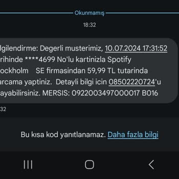 Spotify İzinsiz Para Çekiyor