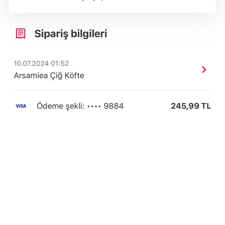 Yemek Sepeti Paramı İade Alamıyorum