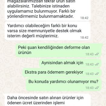 Koton Kusurlu Ürün Değişimi İçin Ekstra Ücret İstemesi