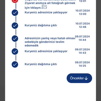 Aras Kargo Evde Olduğum Halde Teslim Edilememe