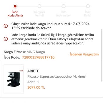 Trendyol Fixkırmızıbeyaz Satıcısının Sattığı Kusurlu Ürün Ve Arayarak Tehdidi