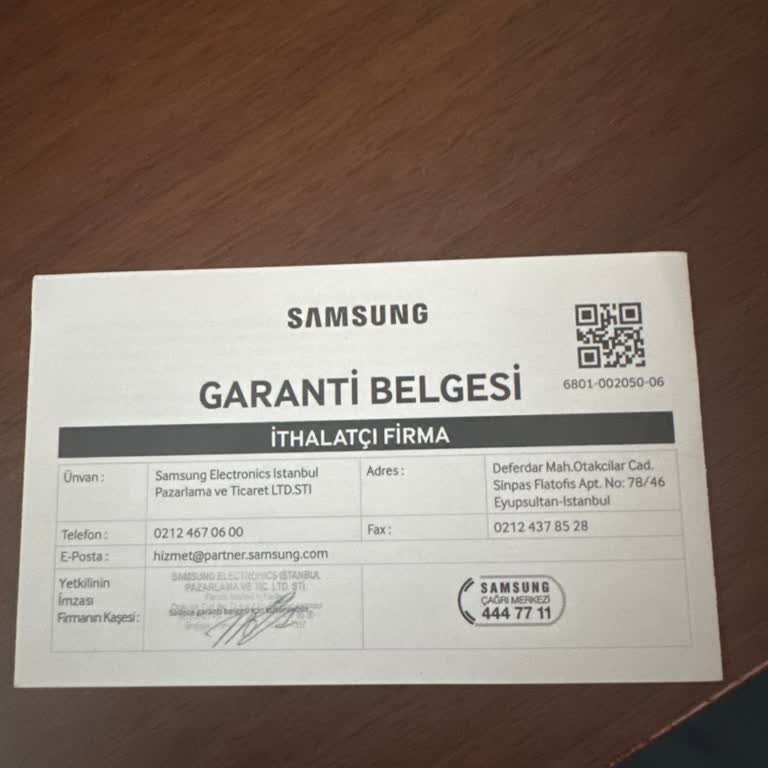 Samsung Klima Yetkili Servis Sorunu