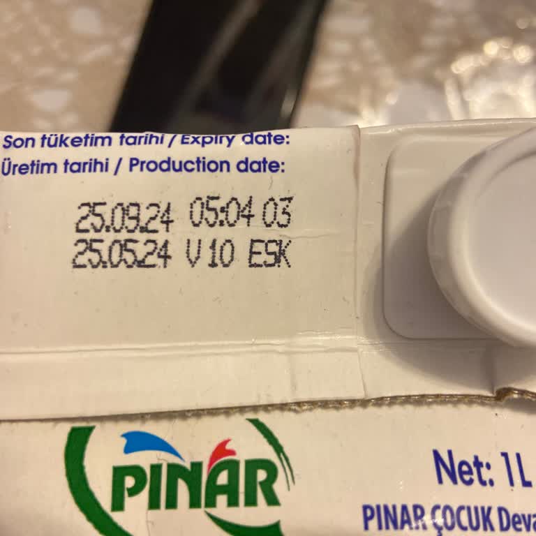 Pınar Çocuk Devam Sütünde Bozuk Koku Tat