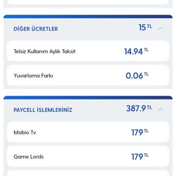 Faturama Yansıt Servisi İle Direk Yansıtılan Paycell'den Ücret İadesi