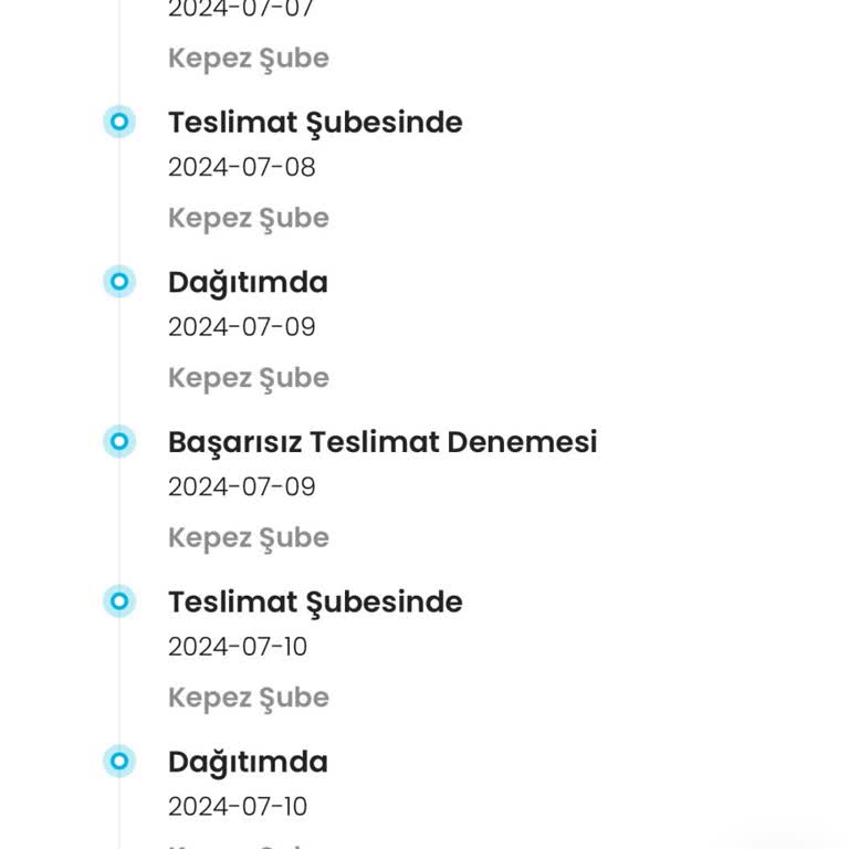Kargoist Kargoyu Getirmeden Basarisiz Teslimat Gösteriyorlar