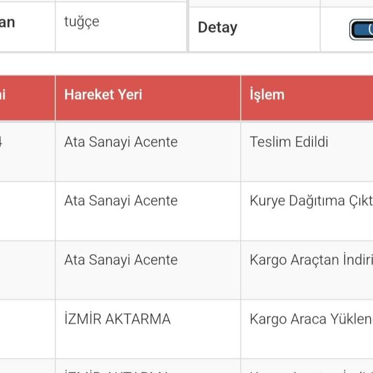 Sürat Kargo Ata Sanayi Şubesi Teslim Edilmeyen Kargo