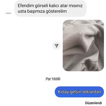 Modaasse Moda Asse Defolu Ürün Gönderdiğini Kabul Etmiyor